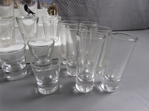 LARGE COLLECTION OF SHOT GLASSES #3