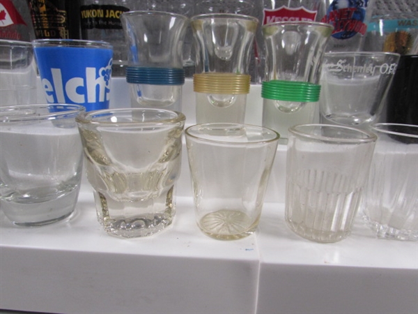 LARGE COLLECTION OF SHOT GLASSES #3