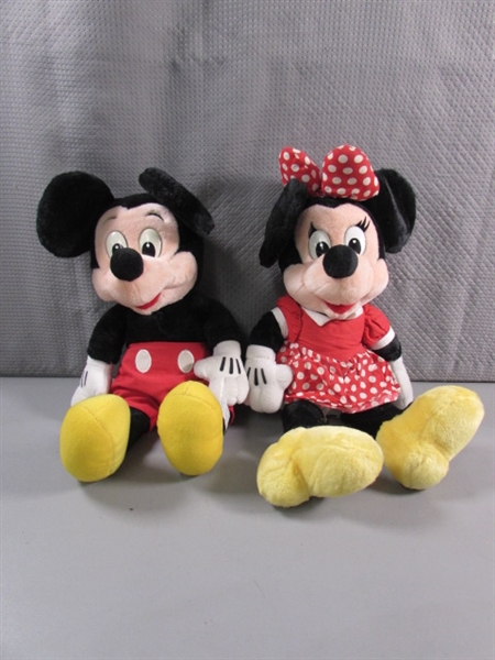 MICKEY & MINNIE MOUSE PLUSH