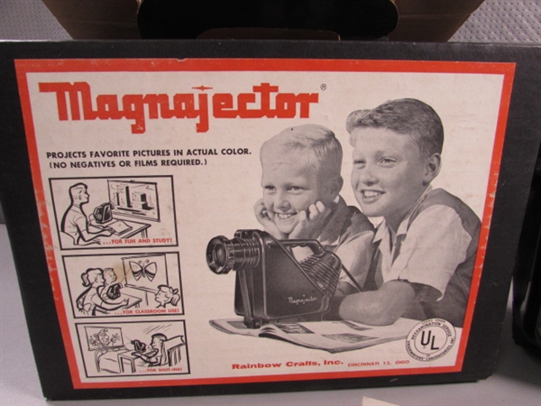 VINTAGE MAGNJECTOR IN ORIGINAL BOX