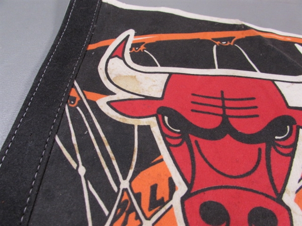 TRIO OF MICHAEL JORDAN - CHICAGO BULLS PENNANTS