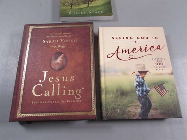 COLLECTION OF CHRISTIAN THEMED BOOKS