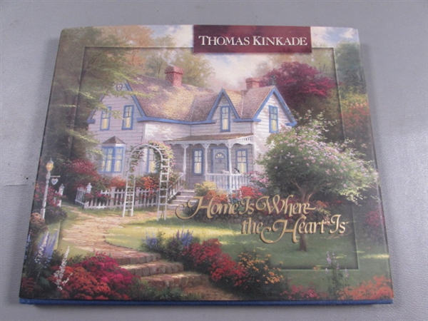 THOMAS KINKADE BOOK AND COASTER SET