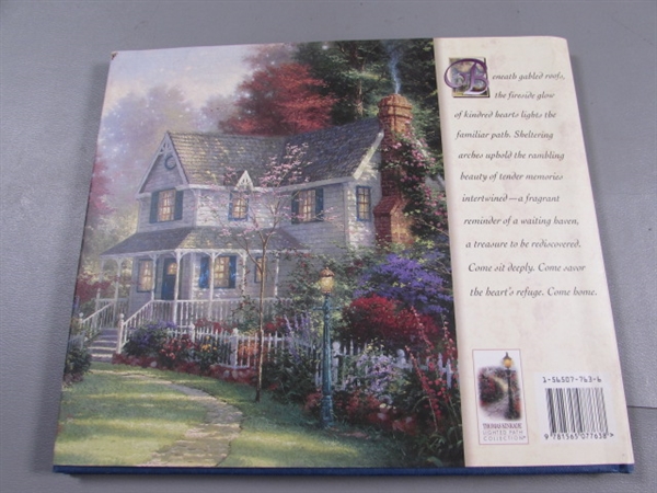 THOMAS KINKADE BOOK AND COASTER SET