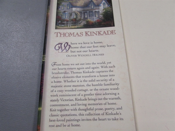 THOMAS KINKADE BOOK AND COASTER SET