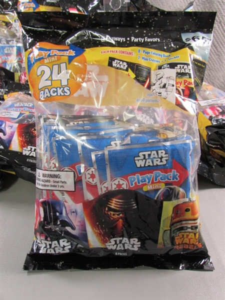 10 NEW PACKS (24 CT) STAR WARS PLAY PACKS