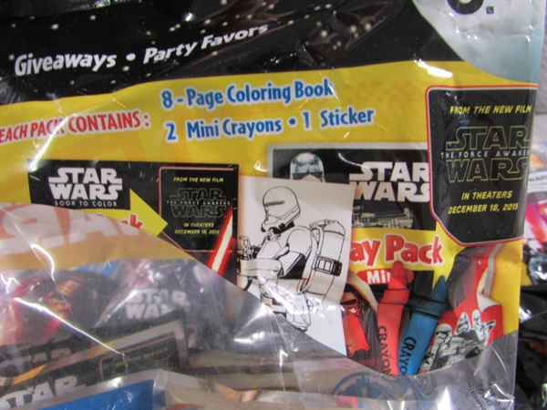 10 NEW PACKS (24 CT) STAR WARS PLAY PACKS