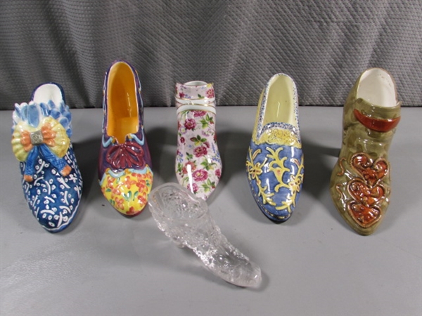 CERAMIC, PORCELAIN & GLASS SHOES