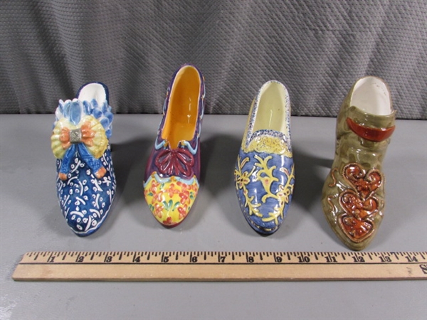 CERAMIC, PORCELAIN & GLASS SHOES