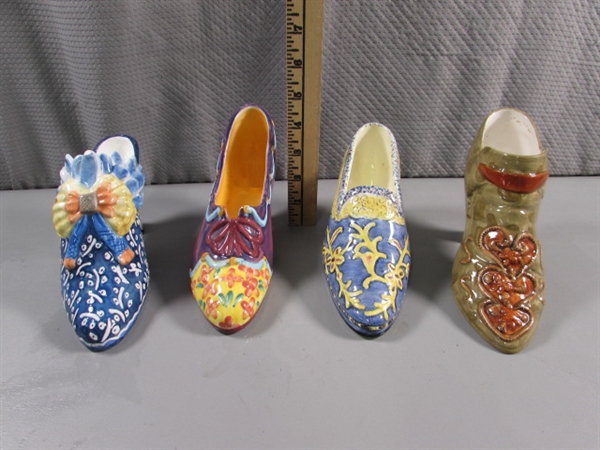 CERAMIC, PORCELAIN & GLASS SHOES