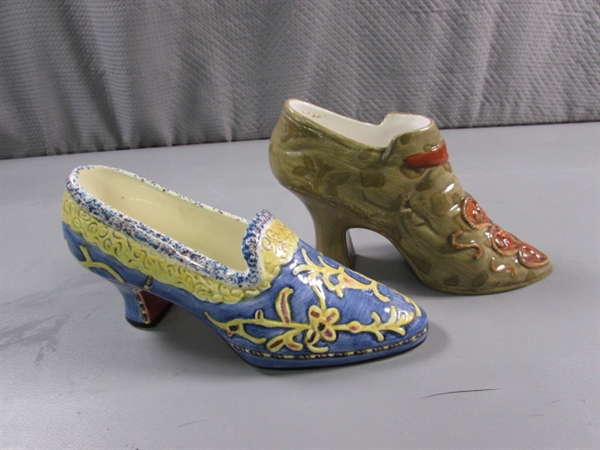 CERAMIC, PORCELAIN & GLASS SHOES