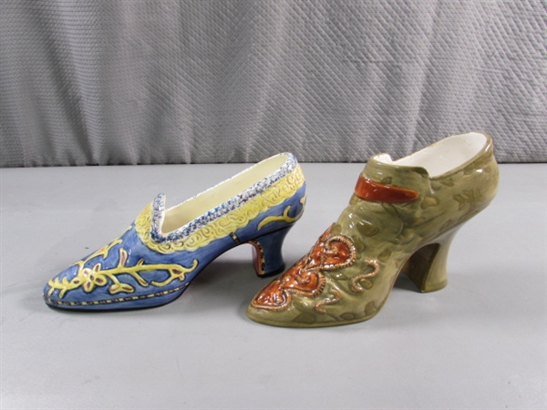 CERAMIC, PORCELAIN & GLASS SHOES