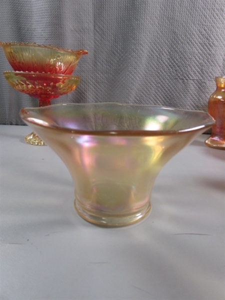 VINTAGE CARNIVAL GLASS COLLECTION