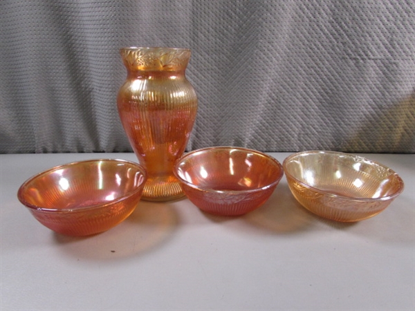 VINTAGE CARNIVAL GLASS COLLECTION