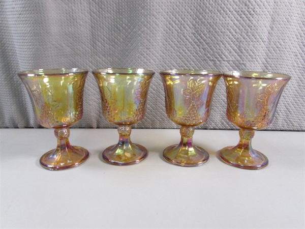 VINTAGE CARNIVAL GLASS COLLECTION