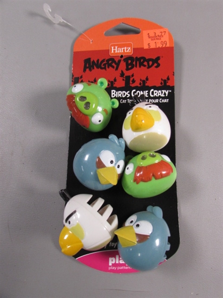 LARGE COLLECTION OF ANGRY BIRDS ITEMS - MOST ITEMS ARE NEW