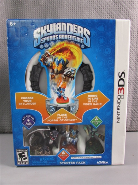 NINTENDO 3DS SKYLANDERS SPYRO'S ADVENTURE STARTER PACK - NEW