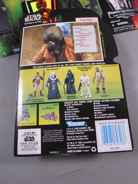 8 NEW 1997 STAR WARS FIGURINES - COLLECTION #3