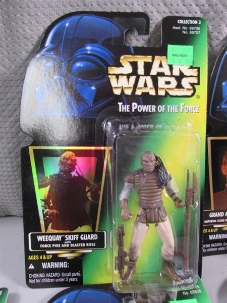 8 NEW 1997 STAR WARS FIGURINES - COLLECTION #3