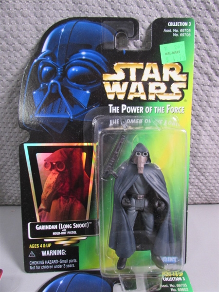 8 NEW 1997 STAR WARS FIGURINES - COLLECTION #3