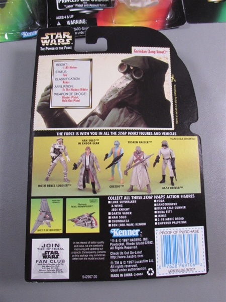 8 NEW 1997 STAR WARS FIGURINES - COLLECTION #3