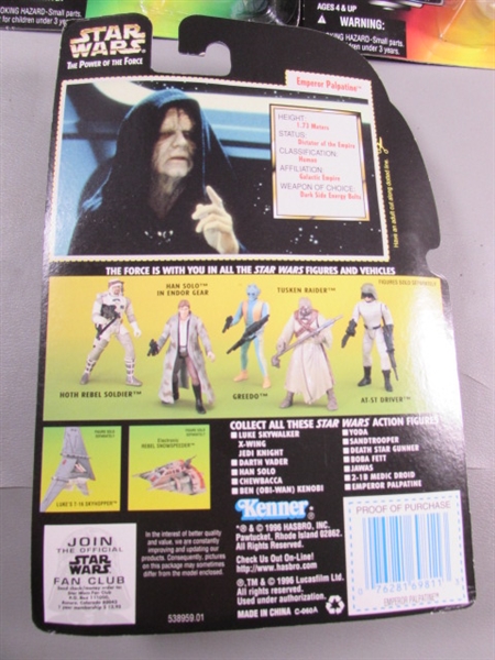 8 NEW 1997 STAR WARS FIGURINES - COLLECTION #3