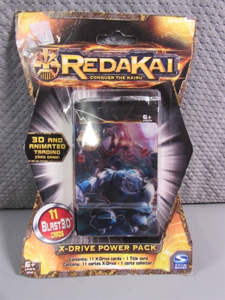 3 NEW PACKAGES REDAKAI TRADING CARDS