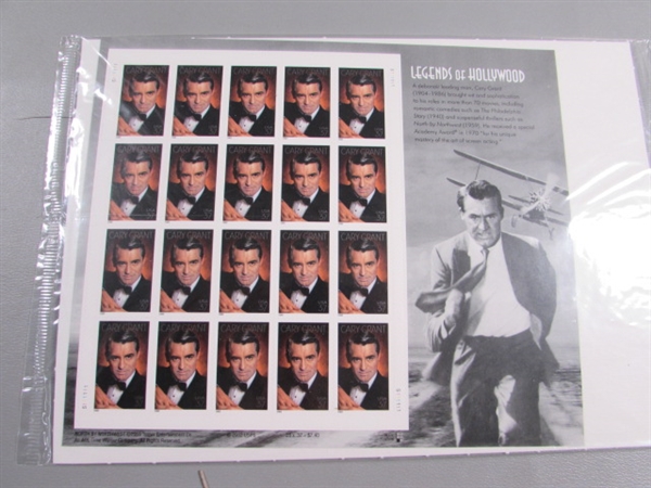 POSTAGE STAMP SHEETS, STAMPED ENVELOPES & MORE