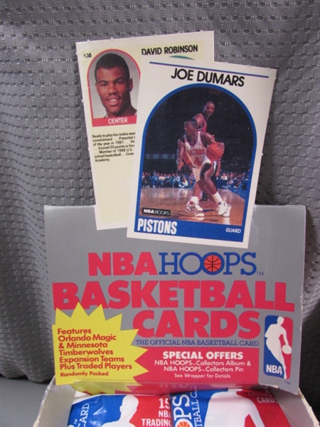 3 BOXES OF NEW NBA HOOPS BASKETBALL PACKS