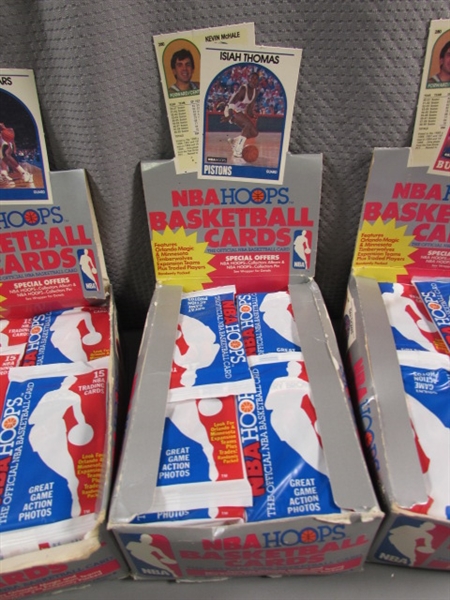 3 BOXES OF NEW NBA HOOPS BASKETBALL PACKS