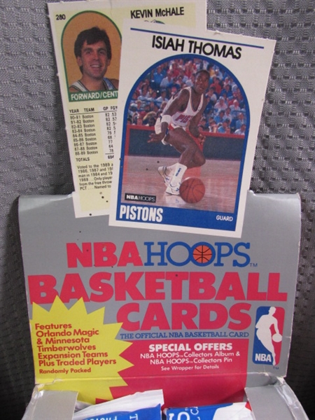 3 BOXES OF NEW NBA HOOPS BASKETBALL PACKS