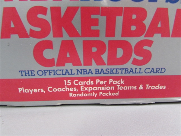 3 BOXES OF NEW NBA HOOPS BASKETBALL PACKS