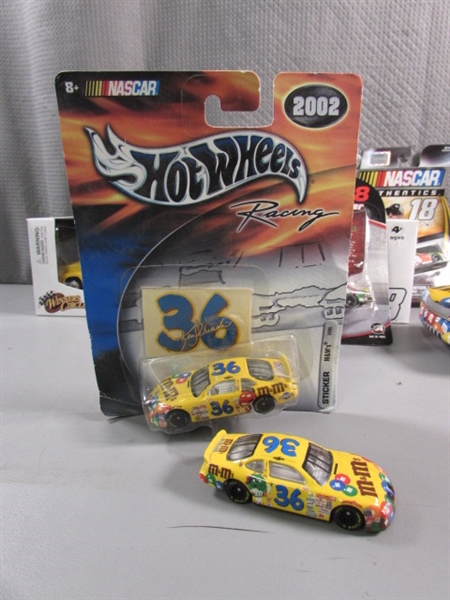 COLLECTION OF M&M DIECAST CARS & MORE - MOST ARE NEW IN PACKAGE