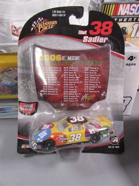 COLLECTION OF M&M DIECAST CARS & MORE - MOST ARE NEW IN PACKAGE