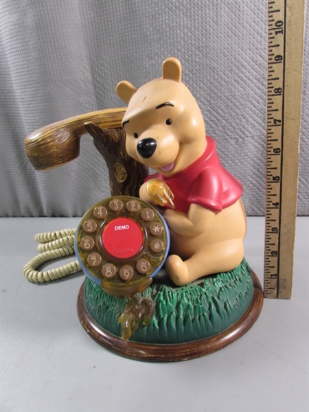 WINNIE THE POOH TELEPHONE - UNTESTED