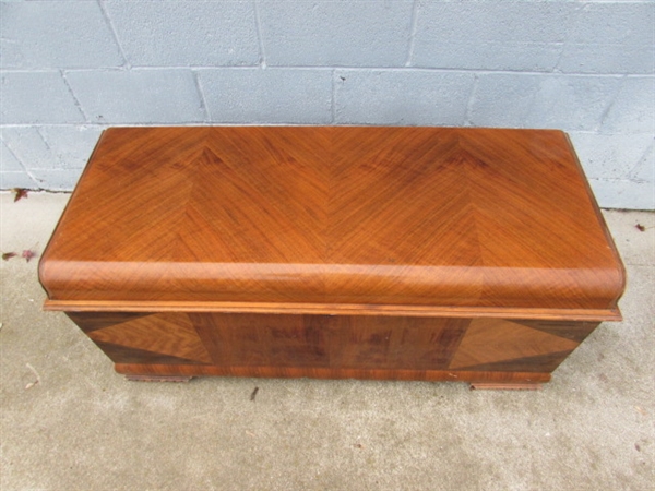 VINTAGE LANE WATERFALL CEDAR CHEST