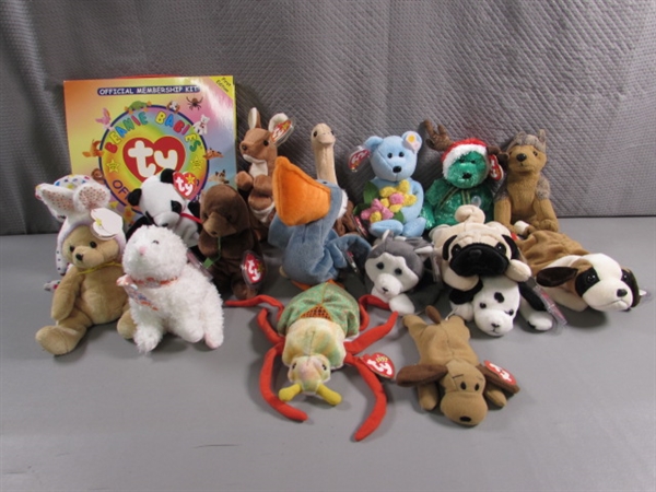 TY BEANIE BABIES COLLECTION