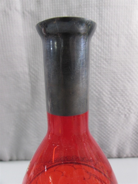 VINTAGE/ANTIQUE MURANO GLASS DECANTER (NO STOPPER)