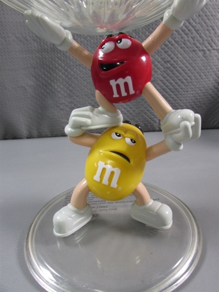 NEW M&M CANDY DISPENSER & MORE