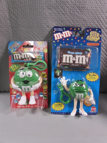 NEW M&M CANDY DISPENSER & MORE