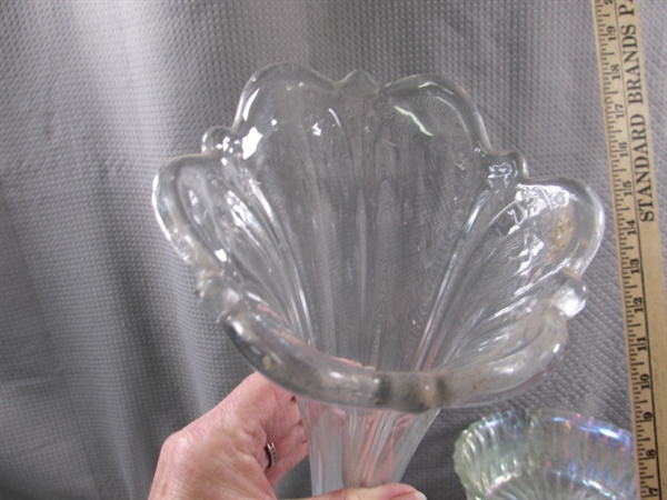 COLLECTION OF PRETTY VINTAGE & MODERN GLASSWARE