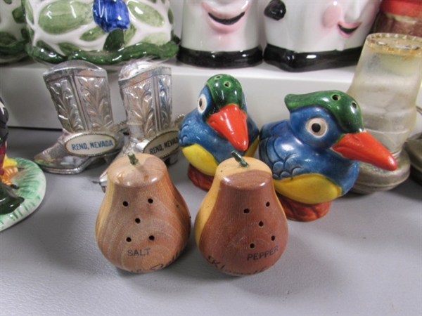 ANOTHER LARGE COLLECTION OF SALT & PEPPER SHAKERS