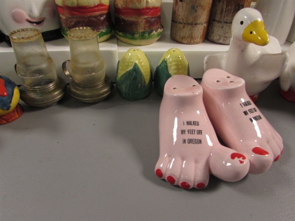 ANOTHER LARGE COLLECTION OF SALT & PEPPER SHAKERS