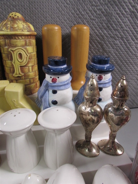 ANOTHER LARGE COLLECTION OF SALT & PEPPER SHAKERS