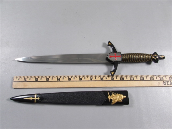 NEW 8' DAGGER WITH SHEATH