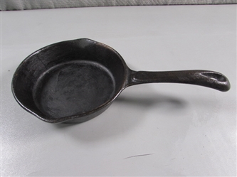 6" CAST IRON SKILLET