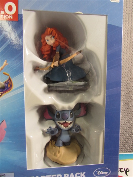 3 NEW DISNEY INFINITY STARTER PACKS FOR Wii U