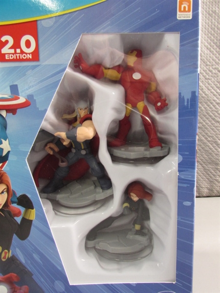 3 NEW DISNEY INFINITY STARTER PACKS FOR Wii U