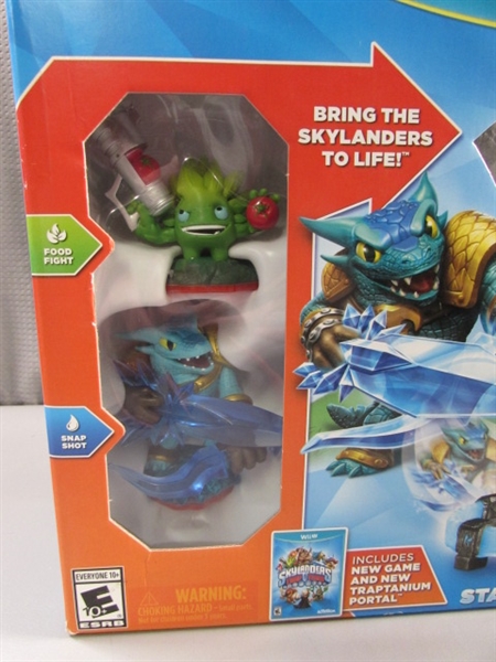 NEW Wii U SKYLANDERS TRAP TEAM STARTER PACK