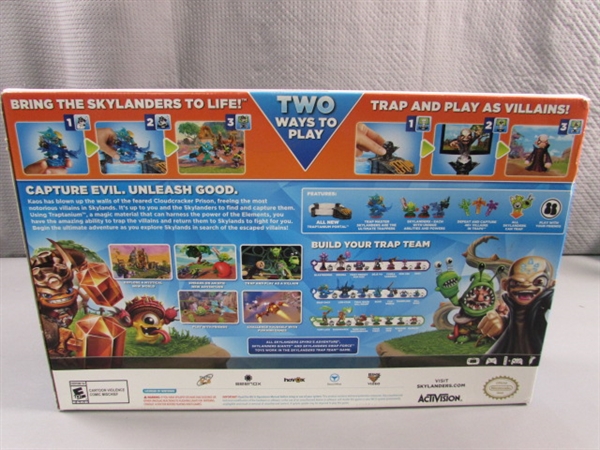 NEW Wii U SKYLANDERS TRAP TEAM STARTER PACK